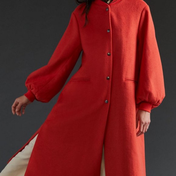 Anthroplogie Jackets & Blazers - Mrs. Maisel Style Lantern Sleeve Coat Size 2X